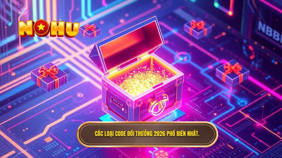2. Các loại Code đổi thưởng 2026 phổ biến nhất.