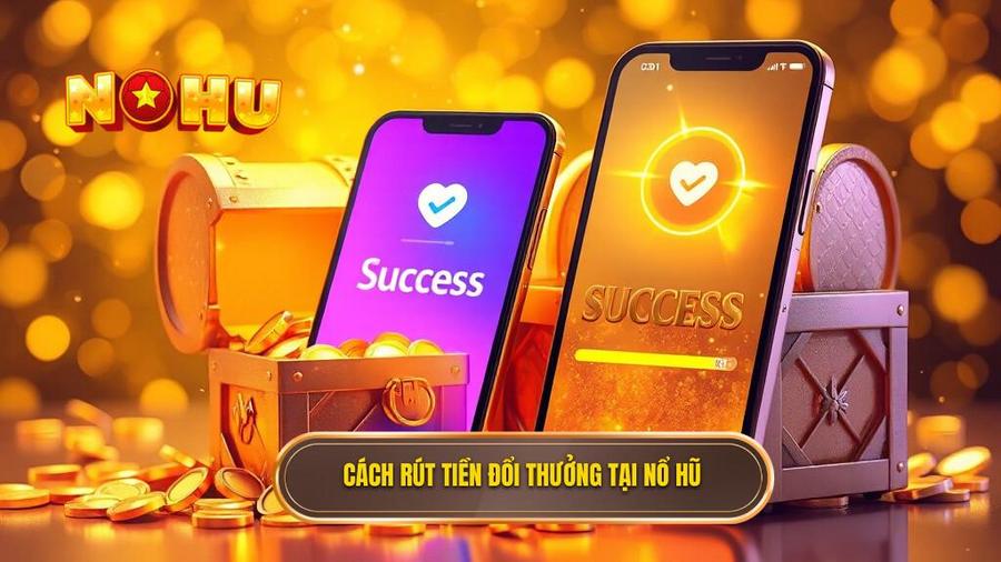 3. Cách rút tiền đổi thưởng tại NỔ HŨ