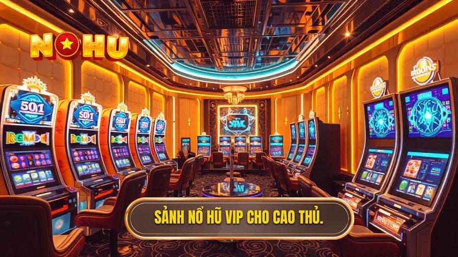 Sảnh nổ hũ VIP cho cao thủ.