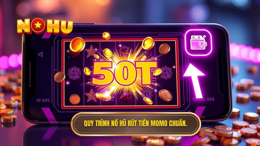 Quy trình nổ hũ rút tiền MoMo chuẩn.