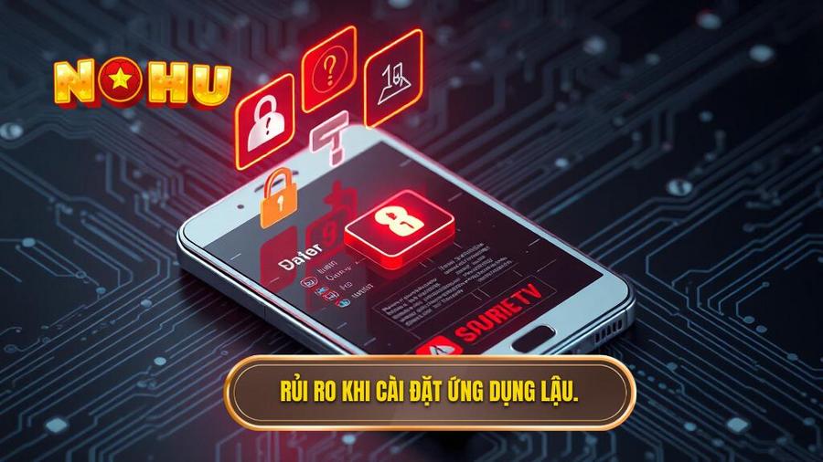 Rủi ro khi cài đặt ứng dụng lậu.